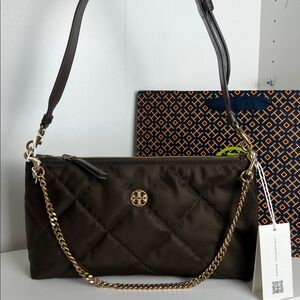 NWT Tory Burch Willa Nylon Shoulder Bag
